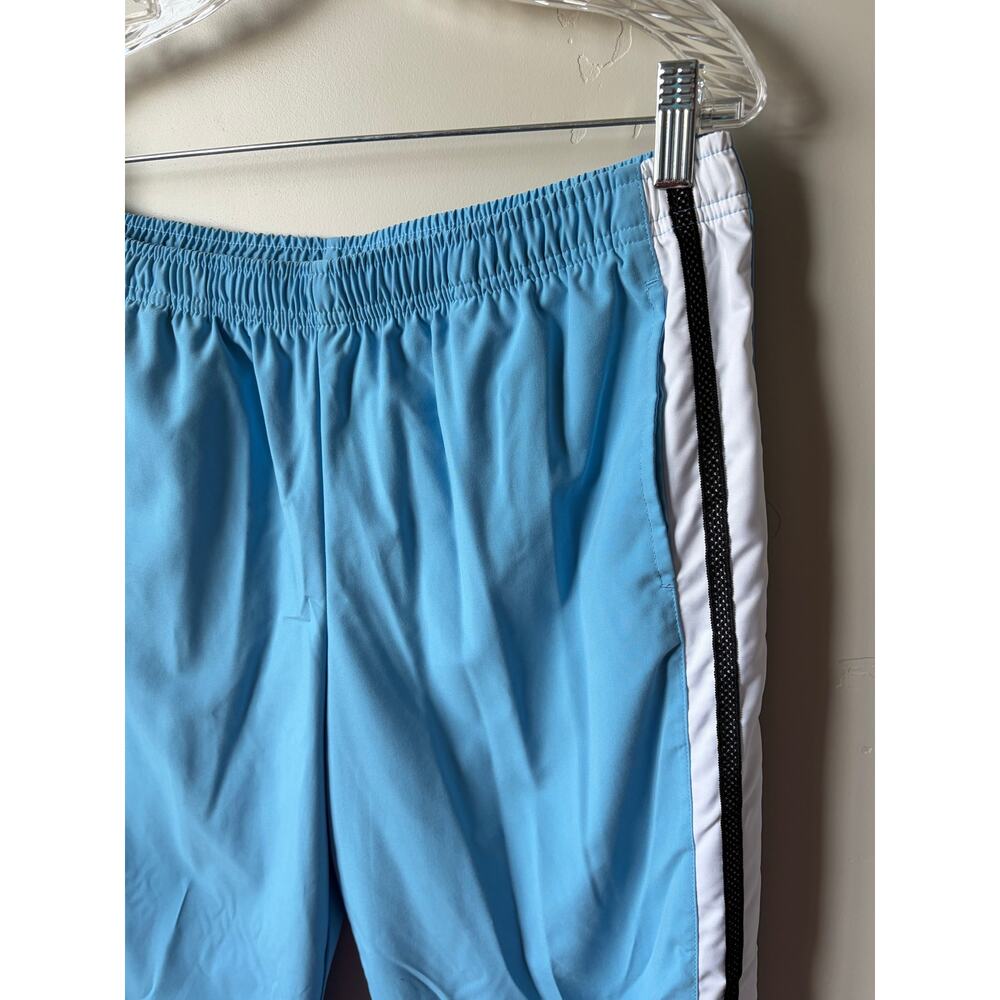 VTG Nike Women's Sky Blue w/ Black/White Side Stripes Track Suit- XL Top/L Pants - Picture 11 of 13